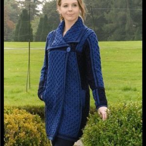 Like new authentic Irish sweater jacket